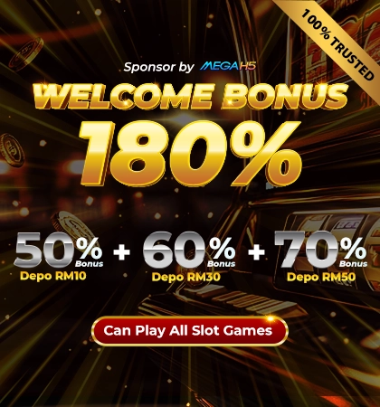 jadiking 180% welcome bonus