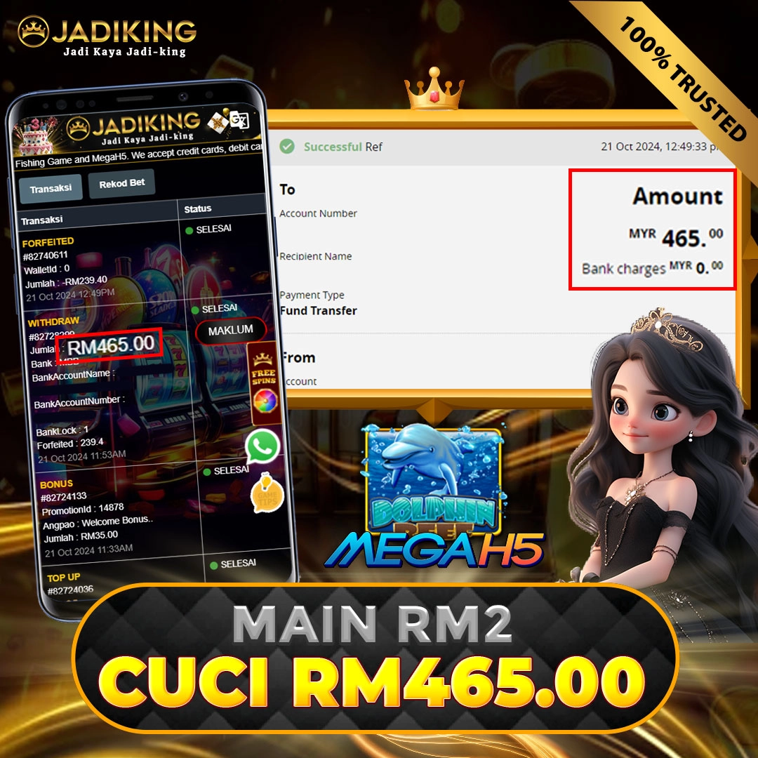 Jadiking x MEGAG5 Win RM465.00